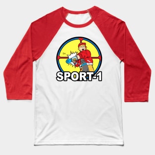 SMDM Logo - Bionic Six - Sport-1 Eric Bennett Baseball T-Shirt